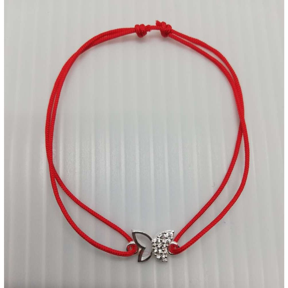 Bratara Cu Nod Dublu Din Argint 925 Fluture Cu Pietre