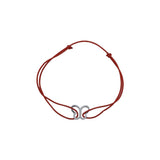 Bratara Snur Reglabil, Argint 925, Fluture, Jolie Silver, 0.4 g, 1 cm x 0.7 cm - vivimall.ro