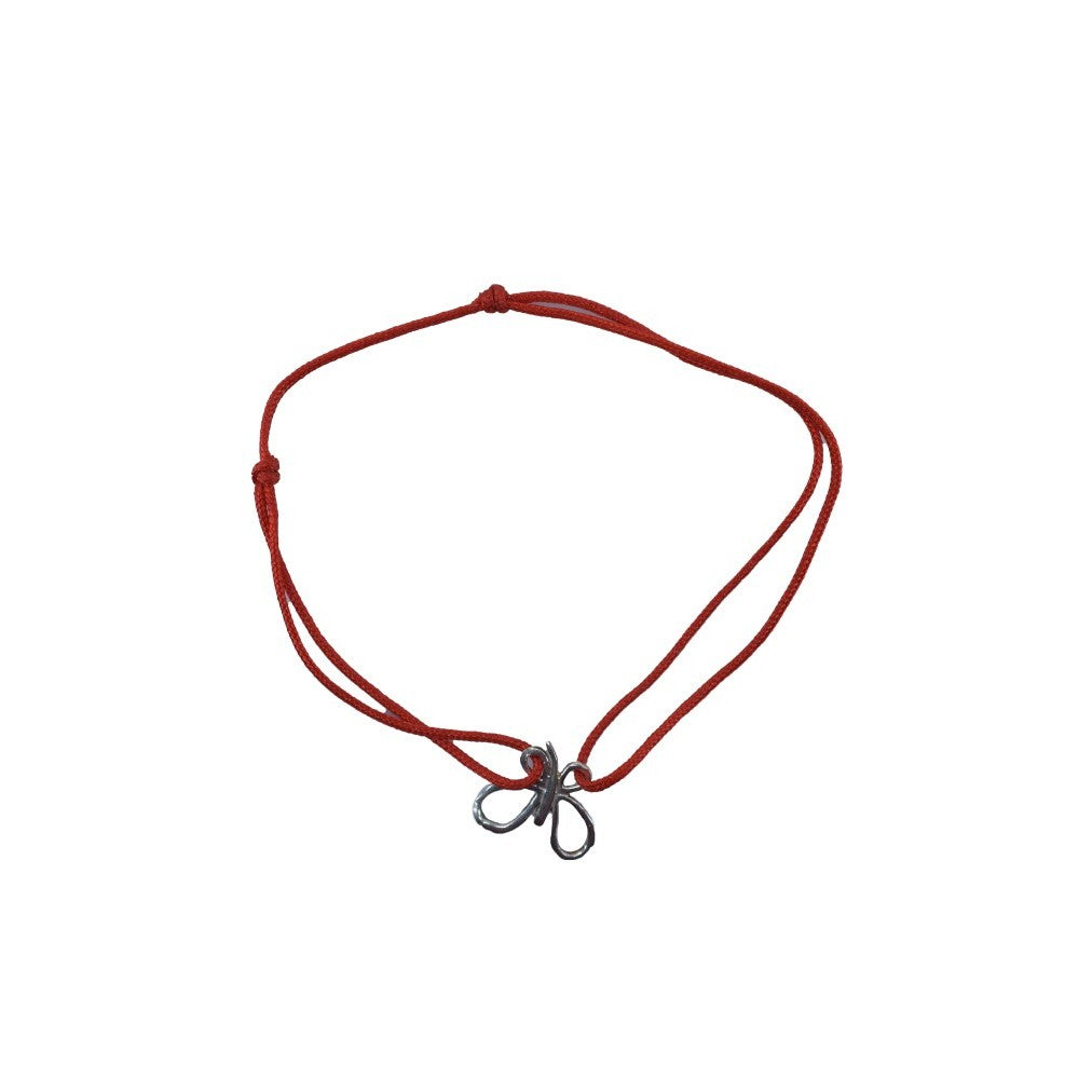 Bratara Cu Nod Dublu Din Argint 925 Fluture