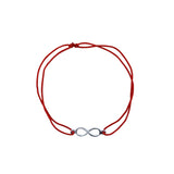 Bratara Snur Reglabil, Argint 925, Infinit, Jolie Silver, 0.4 g, 2 cm x 0.5 cm - vivimall.ro
