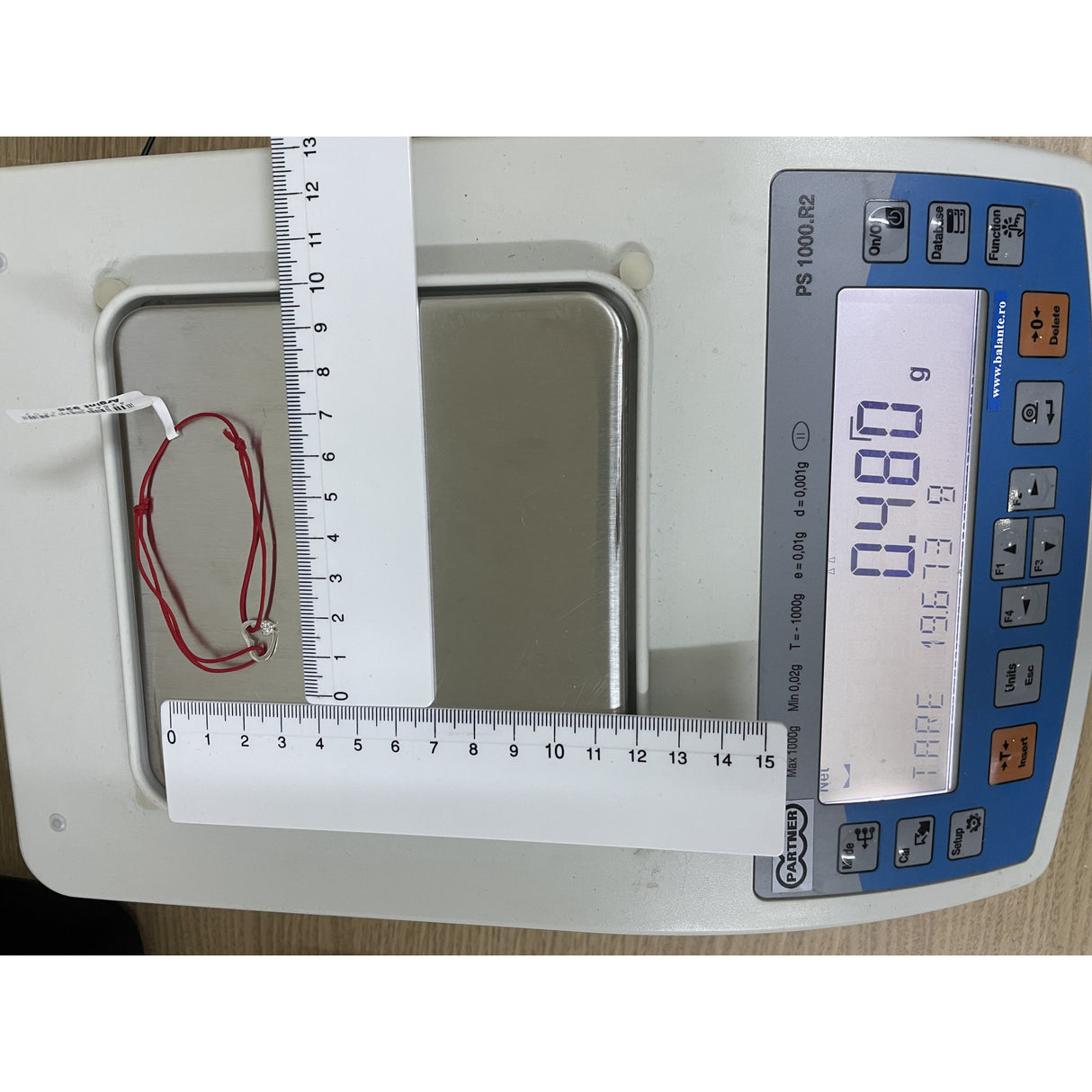 Bratara Snur Reglabil, Argint 925, Inima Cu Inimioara Minizirconii, Jolie Silver, 0.5 G