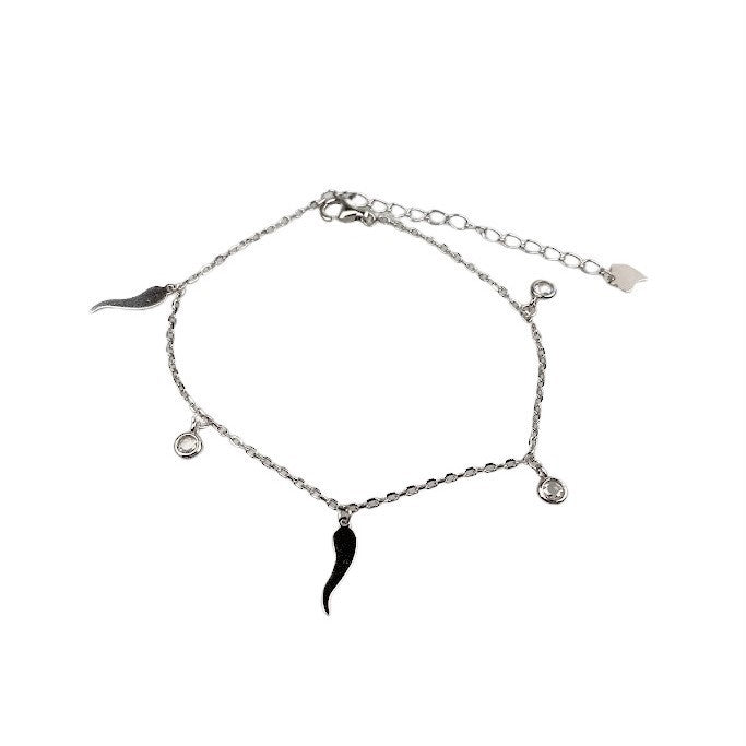 Bratara din Argint 925 cu Aripi si Pietre