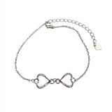 Bratara din Argint 925 Inimi Unite cu Minizirconii