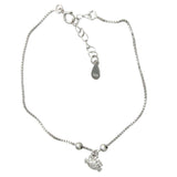 Bratara din Argint 925 rodiata cu pandantiv pisica