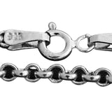 Bratara Din Argint 925 Unisex Cu Zale Rotunde