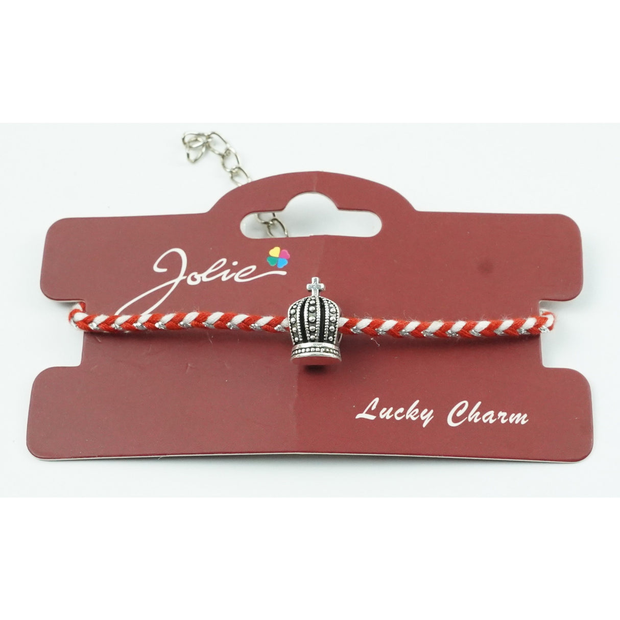 Bratara Lucky Charm Cu Inchidere Reglabila, Coroana