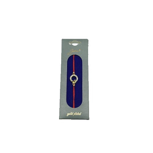 Bratara Placata Cu Aur 24K Cerc Pietre