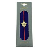 Bratara Placata Cu Aur 24K Floare Pietre