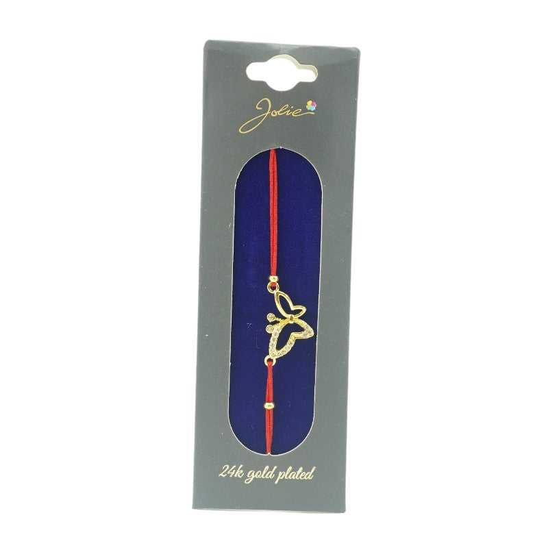 Bratara Placata Cu Aur 24K Fluture Contur