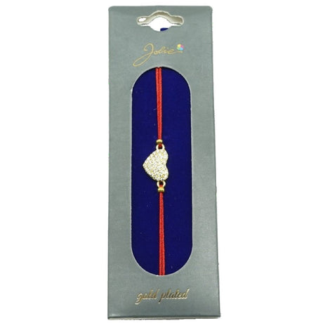 Bratara Placata cu Aur 24K Inima Pietre - vivimall.ro