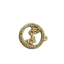 Brățară Plăcată Aur 24K Mama În Cerc | LuxGold