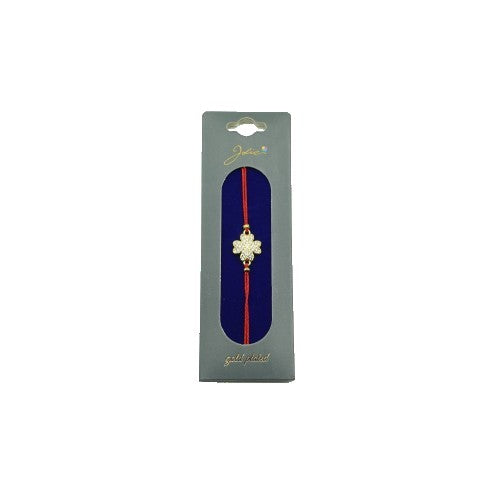 Bratara Placata Cu Aur 24K Trifoi Pietre