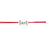 Bratara Snur Reglabil, Argint 925, Familie Cu 2 Copii, Jolie Silver, 0.9 G - vivimall.ro