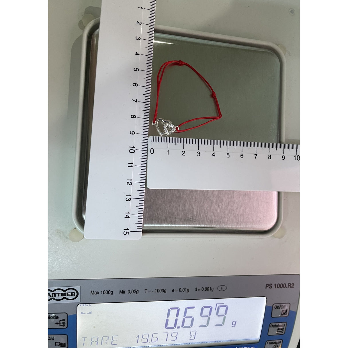 Bratara Snur Reglabil, Argint 925, Inimi Alaturate Cu Pietre, Jolie Silver, 0.6 G