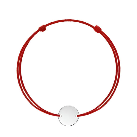 Bratara Snur Reglabil, Argint 925, Banut SuperMom, Jolie Silver, 0.8 g, 1.5 cm x 1.3 cm