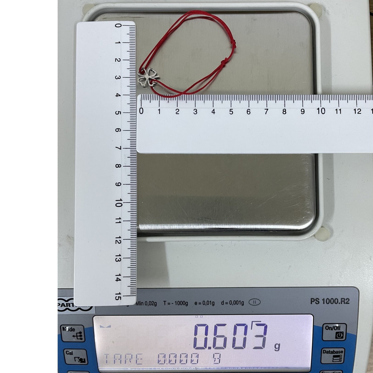 Bratara Snur Reglabil, Argint 925, Trifoi Cu Coada, Jolie Silver, 0.6 G