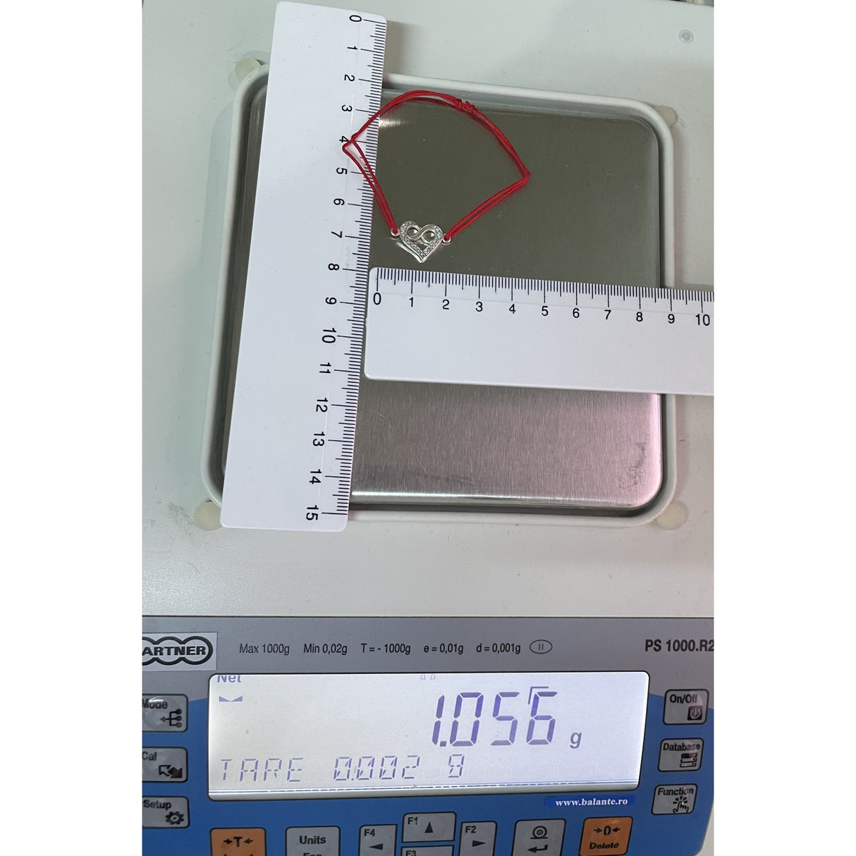 Bratara Snur Reglabil, Argint 925, Infinit In Inima Cu Zirconii, Jolie Silver, 1 G