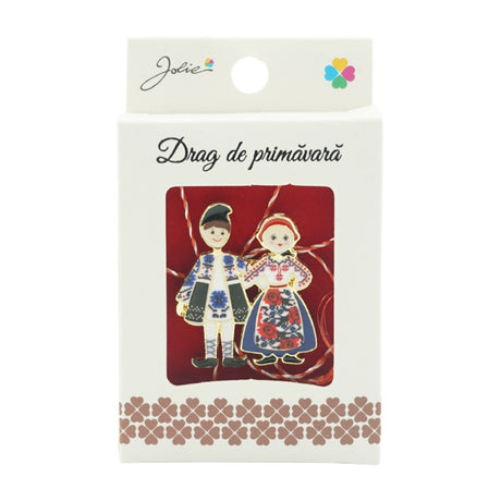 Brosa Mica in Cutie Cosulet Tineri Traditionali - vivimall.ro