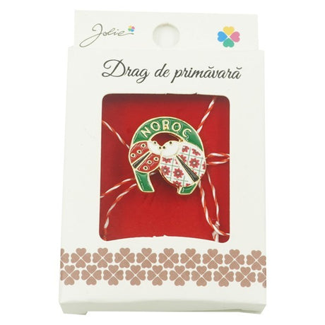 Brosa Mica in Cutie Jolie model Doua Buburuze in Potcoava (Noroc) - vivimall.ro