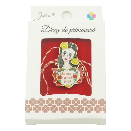 Brosa Mica in Cutie Jolie model Mama e Numai Una - vivimall.ro