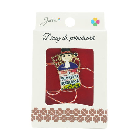 Brosa Mica in Cutie Primavara Norocoasa - vivimall.ro