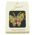 Brosa Multicolora Jolie model Fluture - vivimall.ro