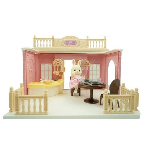 Bucatarie Pentru Papusi Cu Mobilier Si Figurina