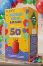 Butelie Heliu de Unica Folosinta, Butelie pentru 50 Baloane Latex, Ideala pentru Petreceri si Evenimente, 13l, 24x24x42, Rosu - vivimall.ro