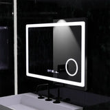 Oglinda Led Rectangulara, Souverain Motionglow Marcello, Sistem Dezaburire, Ceas & Termometru, Lupa Cosmetica - vivimall.ro
