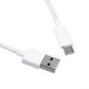 Cablu Date 2A micro USB 1 m WUW-X83 Blister, Alb - vivimall.ro
