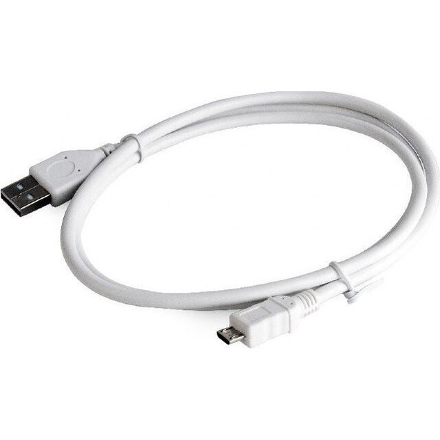 Cablu Date 2A micro USB 1 m WUW-X83 Blister, Alb - vivimall.ro