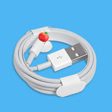 Cablu de Date Fast Charging, Flippy, port USB-B Compatibil cu iPhone cu porturi de tip Lightning, pentru Incarcare rapida 2A, Lungime 2M, Alb - vivimall.ro