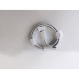 Cablu de date si de incarcare Tip-C, 3 A, 1 metru, Flippy, Alb - vivimall.ro