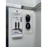 Cablu de Date Type C + USB, Vivimall, Încarcare Super Rapida, 120 W, Afișaj Digital LED, 1 m, Negru - vivimall.ro