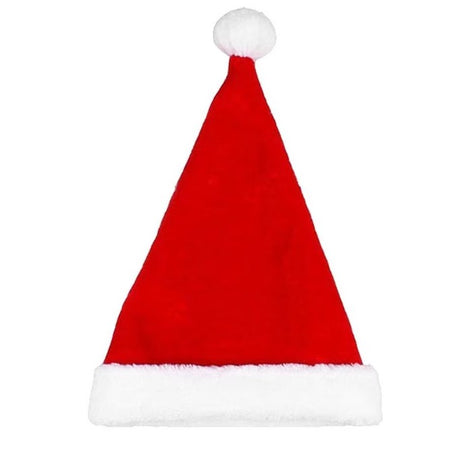 Caciula Mos Craciun, Poliester , Marime Universala , Rosu