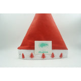 Caciulita de Mos Craciun,Flippy, cu braduti si led, rosie, marime universala, poliester - vivimall.ro