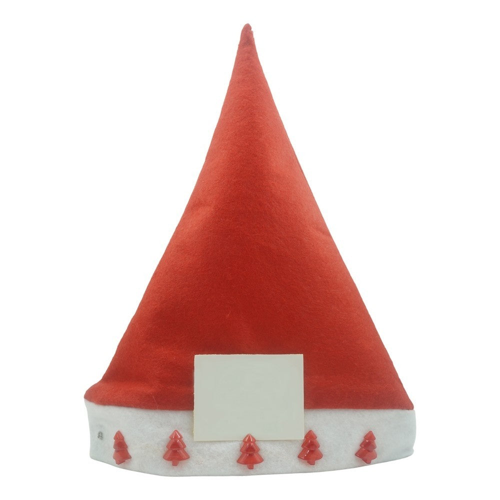 Caciulita de Mos Craciun,Flippy, cu braduti si led, rosie, marime universala, poliester - vivimall.ro