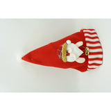 Caciulita de Mos Craciun, Vivimall,cu ornament de Mos Craciun, rosie, marime universala, material textil - vivimall.ro