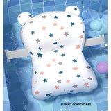 Cada De Baie, Pentru Copii 0 Luni - 6 Ani, Cu Termometru, Pliabila, Perna Suport Inclusa, Din Plastic, 81.5 X 49 X 21.5 Cm - vivimall.ro