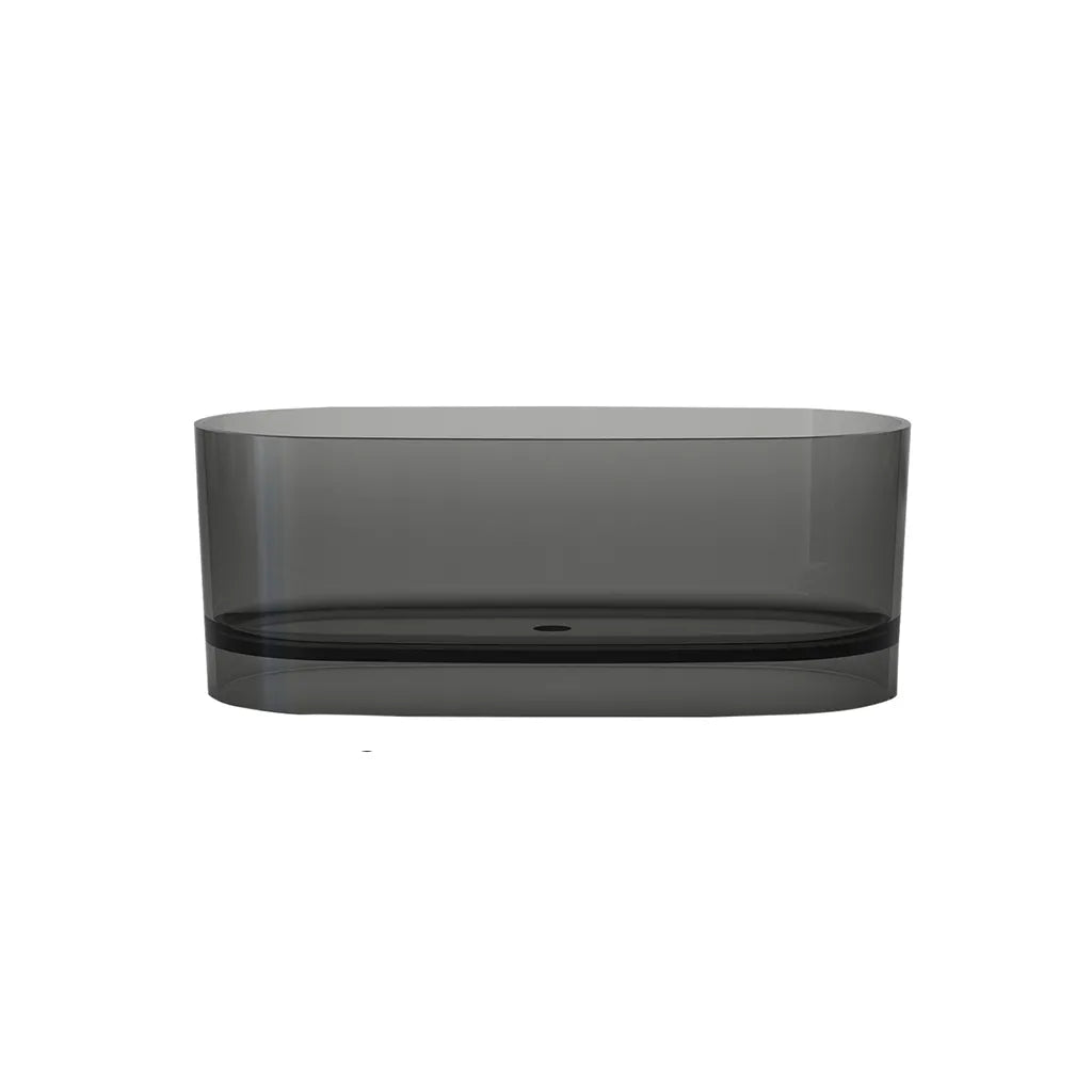 Cada Freestanding, Ovala, Smoke Grey, Rasina - vivimall.ro