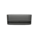 Cada Freestanding, Ovala, Smoke Grey, Rasina - vivimall.ro