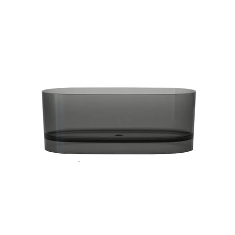 Cada Freestanding, Ovala, Smoke Grey, Rasina - vivimall.ro