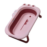 Cada Pliabila Pentru Baie, Din Pp+Tpr, Pentru Copii 0-6 Ani, Model Crocodil, Dop De Scurgere, 80X54X21 Cm - vivimall.ro