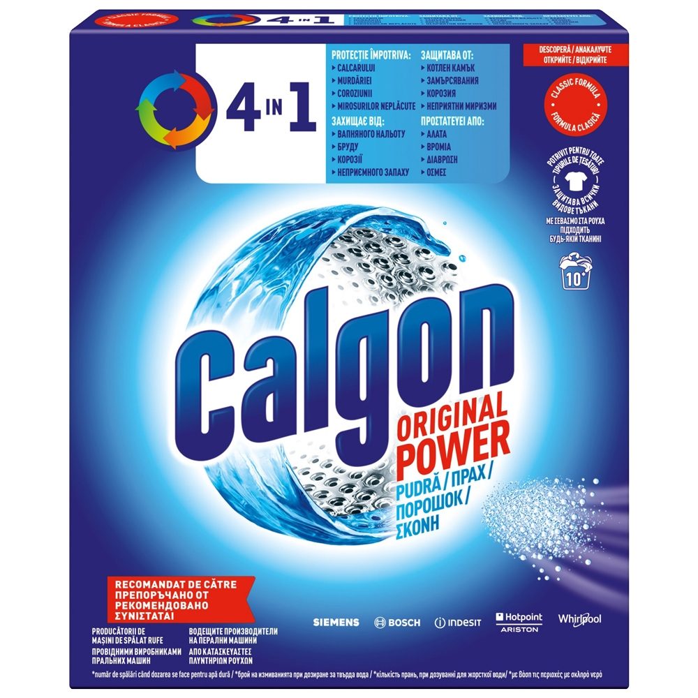 Pudra Anticalcar pentru Masina de Spalat, Calgon, 500 g - vivimall.ro