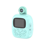 Camera Instantanee Pentru Copii, Camera Frontala + Selfie, Cu Functie De Printare, Cablu Usb-C, Bluetooth, Compatibil Ios/Android, Imprimare App - vivimall.ro