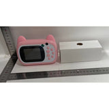Camera Instantanee Pentru Copii, Camera Frontala + Selfie, Cu Functie De Printare, Cablu Usb-C, Bluetooth, Compatibil Ios/Android, Imprimare App - vivimall.ro
