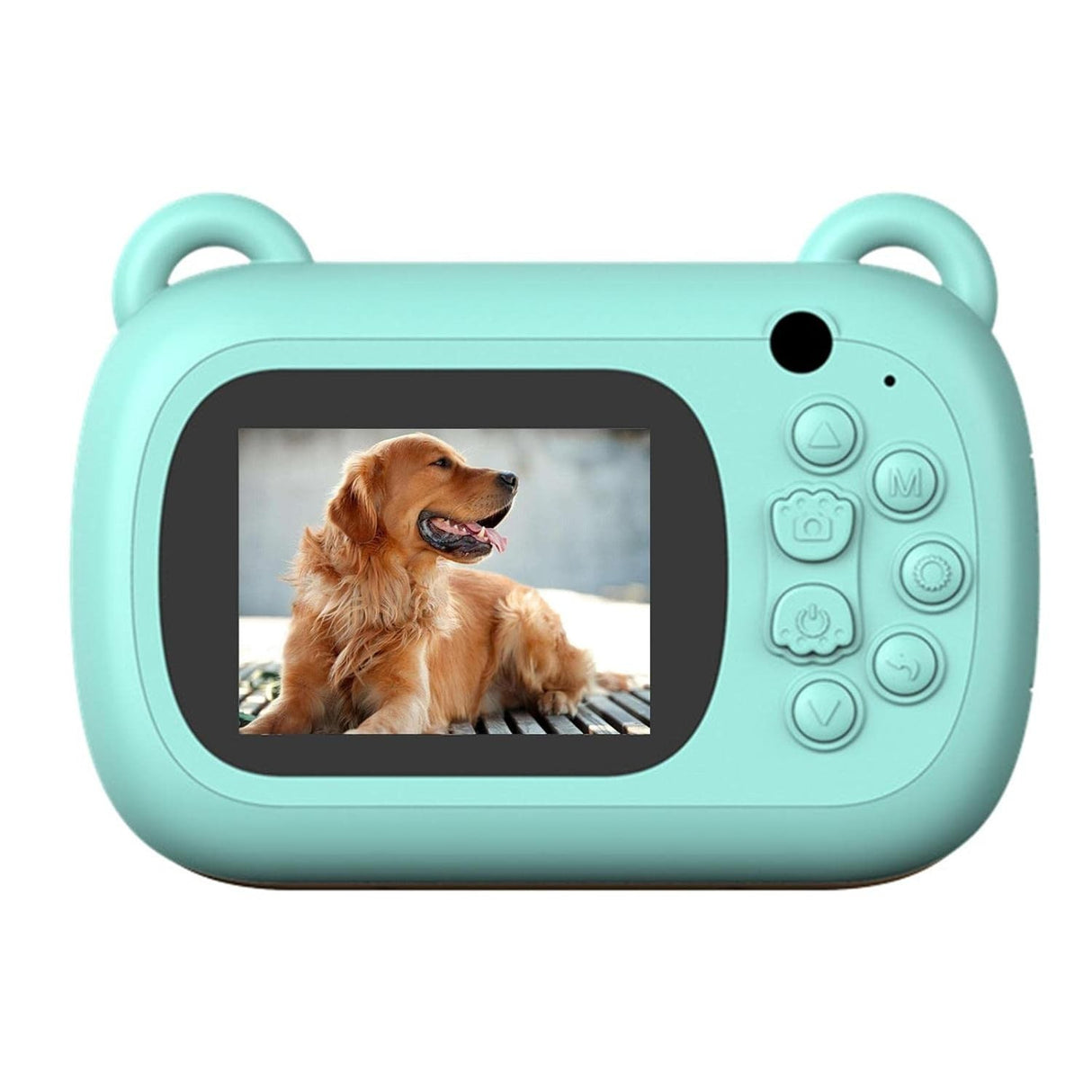 Camera Instantanee Pentru Copii, Camera Frontala + Selfie, Cu Functie De Printare, Cablu Usb-C, Bluetooth, Compatibil Ios/Android, Imprimare App