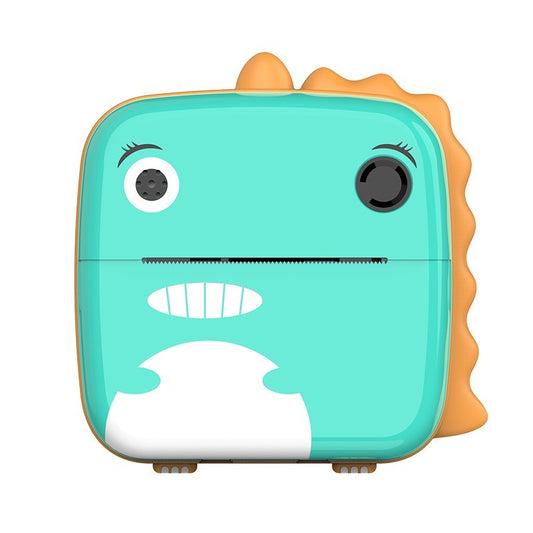 Camera Instantanee Pentru Copii, Camera Frontala + Selfie, Cu Functie De Printare, Cablu Usb-C, Bluetooth, Compatibil Ios/Android, Snur Inclus - vivimall.ro