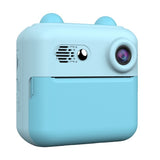 Camera Instantanee Pentru Copii, Cu Functie De Printare, Cablu Usb-C, Bluetooth, Compatibil Ios/Android, Imprimare App, Snur Subtire Inclus - vivimall.ro