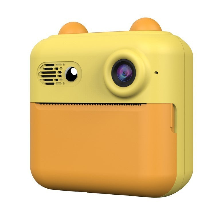 Camera Instantanee Pentru Copii, Cu Functie De Printare, Cablu Usb-C, Bluetooth, Compatibil Ios/Android, Imprimare App, Snur Subtire Inclus - vivimall.ro